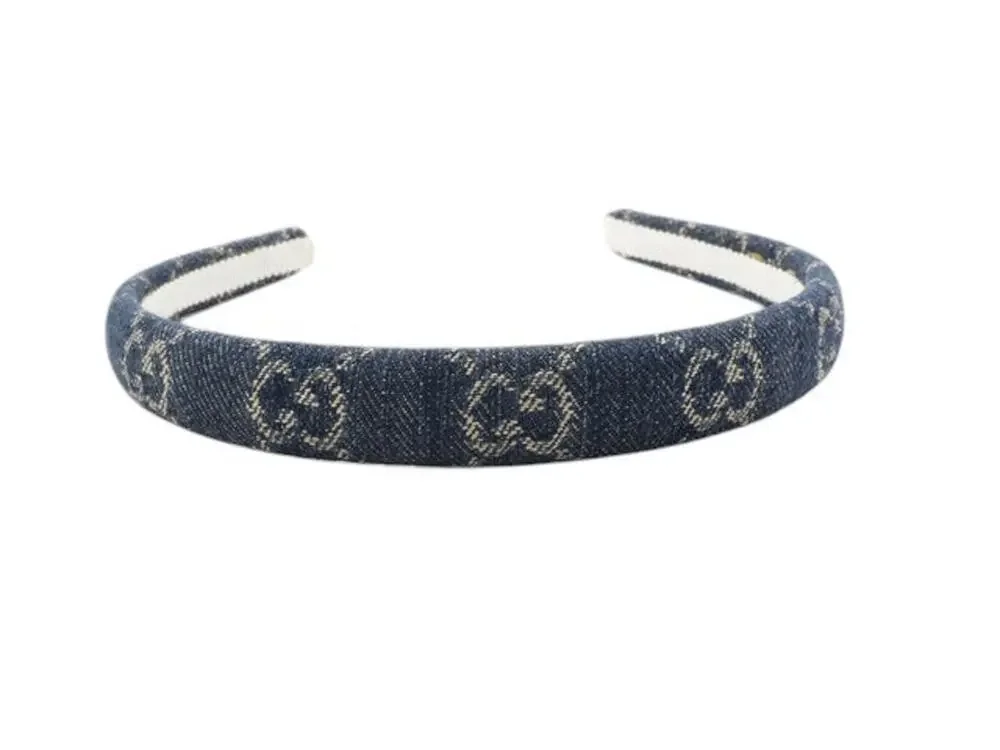 7066 - Gucci Denim Headband Blue